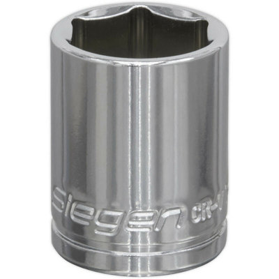 16mm Chrome Plated Drive SocketDurable 3/8" Square Drive Tool For Professionals And Diy Enthusiasts