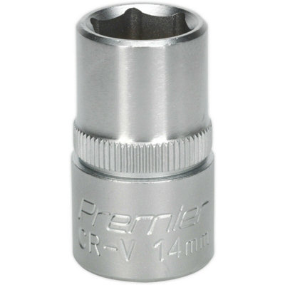 14mm Chrome Vanadium Steel Drive Socket1/2 Inch Square Drive Wrench Tool