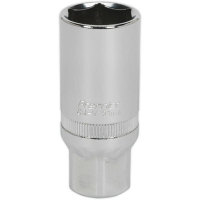 Loops 21Mm Spark Plug Socket - 3/8" Square Drive - Car Engine Maintenance Nut Tool - Image 3