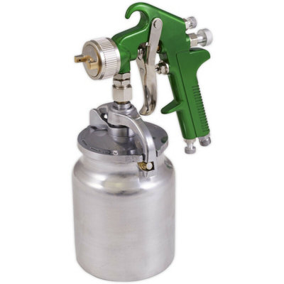 Professional 2.5mm Suction Fed Spray Gun For Car Bodywork