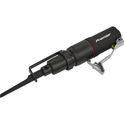 B&Q High-Performance Mini Reciprocating Air Saw With Blade Guard For Bodyshop Applications