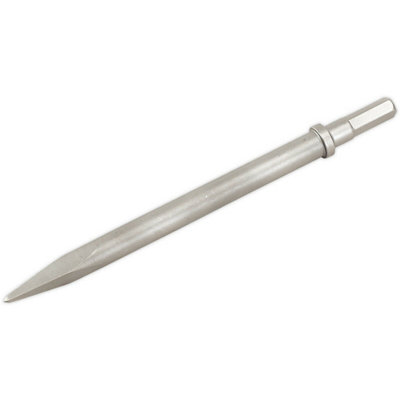  - 250mm Pointed Chisel With Hex Shank For Heavy Duty Air Hammer