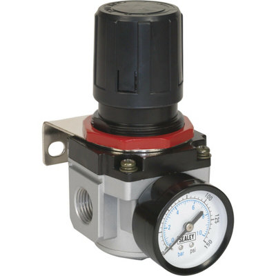 High Flow Air Supply Regulator210 Cfm Maximum Airflow With Wall Mount Bracket from B&Q