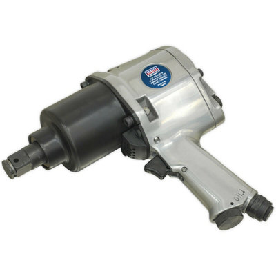 High Performance 3/4 Inch Heavy Duty Air Impact Wrench With Twin Hammer And Reverse Action from B&Q