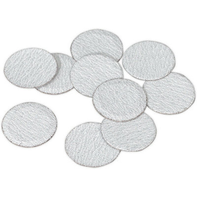 Pack Of 1050mm Hook And Loop Mini Sanding Discs80 Grit Aluminium Oxide For Precision Sanding from B&Q