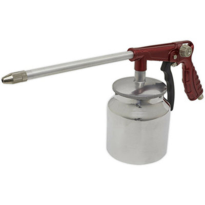 Large Inlet Paraffin Spray Gun Jet NozzleDegrease Cleaning Wheels Engine Bay from B&Q