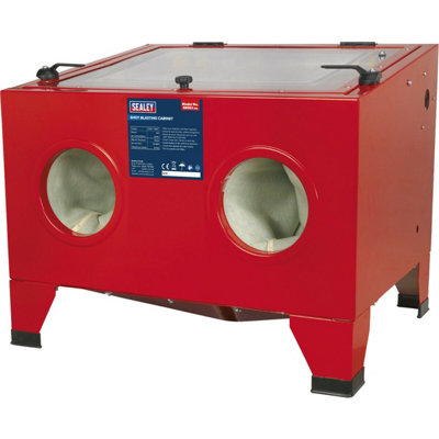 Professional Shot Blast Cabinet And Gun Kit For Bodywork Preparation from B&Q