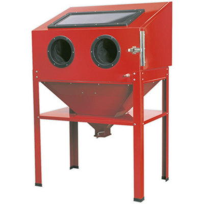 Heavy-Duty Shot Blast Cabinet And Gun Kit For Bodywork Surface from B&Q