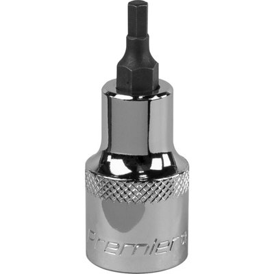 4mm Forged Chrome Vanadium Hex Socket BitDurable 1/2 Inch Drive Tool