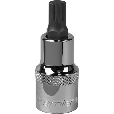 M9 Forged Spline Socket BitDurable Chrome Vanadium Wrench For 1/2 Inch Drive from B&Q