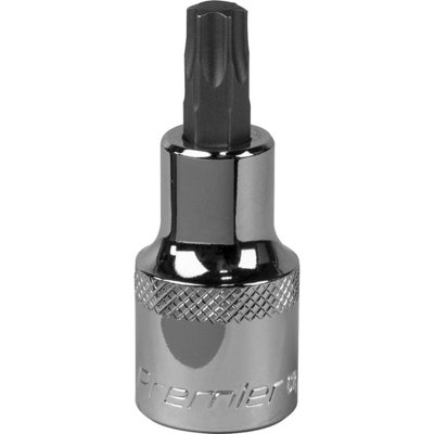  - T47 Trx Star Socket Bit1/2 Inch Drive With Premium S2 Steel And Knurled Grip
