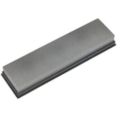 Combination Silicone Carbide Sharpening StoneFine & Medium GradesCase from B&Q