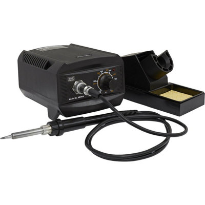 50W Electric Soldering Station / Solder Iron200 To 480 Degree C Temperature Control from B&Q