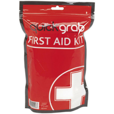 Compact Travel First Aid KitEssential Medical Supplies For Emergencies from B&Q