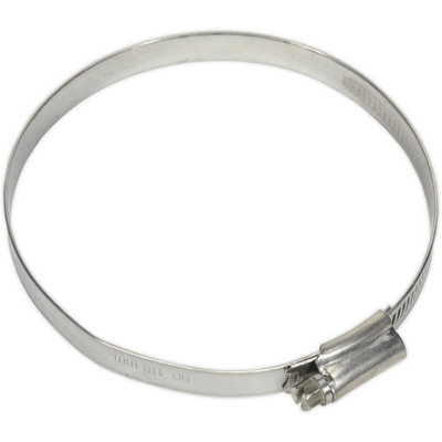  - 5 Pack Stainless Steel Hose Clip90 To 110mm DiameterHose Pipe Clip Fixing