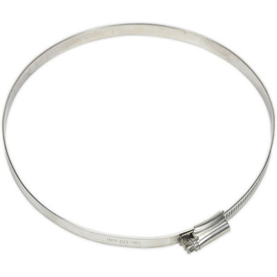  - 5 Pack Stainless Steel Hose Clip150 To 170mm DiameterHose Pipe Clip Fixing