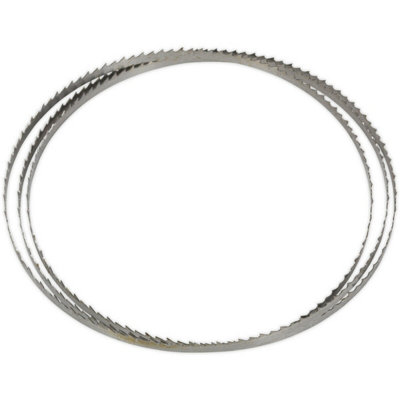 Versatile 1400mm Bandsaw Blade With Hardened Steel Teeth For WoodPlasticAnd Metal Cutting from B&Q