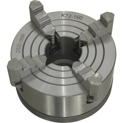 High-Quality 4 Jaw Independent Chuck With Back Plate For Ys08834 Metalworking Lathe from B&Q