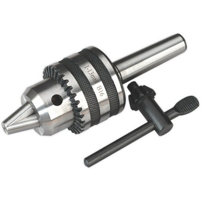 High-Quality 12mm Tailstock Chuck Mt2 For Ys08845 Compact Metalworking Lathe from B&Q