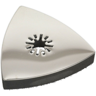  - 88mm Triangular Hook And Loop Backing Pad For Multi-Tool Sanding