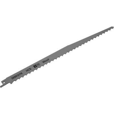 5 Pack 300mm Hcs Reciprocating Saw Blades For Efficient Wood Cutting from B&Q