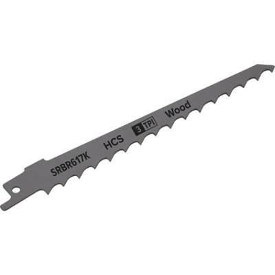 5-Pack 150mm Hcs Reciprocating Saw Blades For Wood Cutting from B&Q