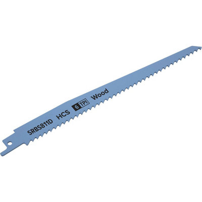 High-Quality 5 Pack 200mm Hcs Reciprocating Saw BladesPerfect For Wood Cutting from B&Q