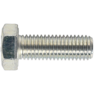  - 10 Pack M14 X 40mm Zinc SetscrewGrade 8.8 Fully Threaded Din 933