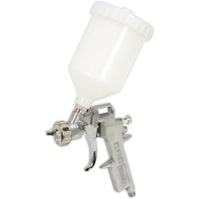 Versatile Gravity Fed Airbrush Spray Gun With 2.2mm Nozzle For Water Based Paints