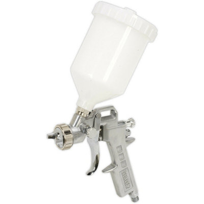 Versatile Gravity Fed Airbrush Spray Gun With 1.8mm Nozzle For Water-Based Paints