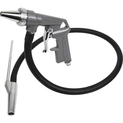 Bulk Feed Sandblasting Gun With 6mm Nozzle And 1M Grit Hose For Efficient Abrasive Cleaning from B&Q