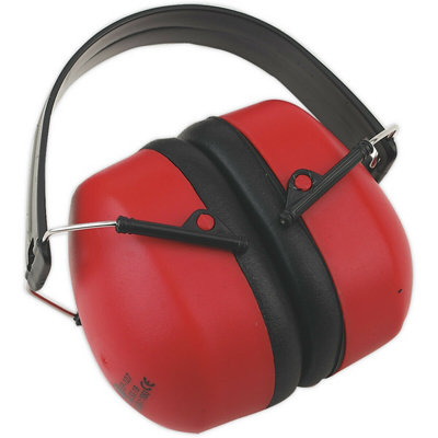 Adjustable Folding Ear Defenders For Worksite Hearing Protection from B&Q