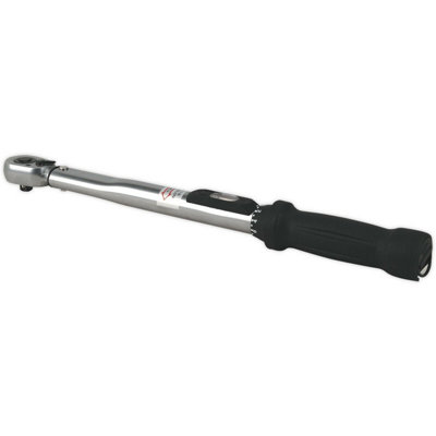 Professional Locking Micrometer Torque Wrench3/8" Drive With Calibration And Flip Reverse Feature from B&Q