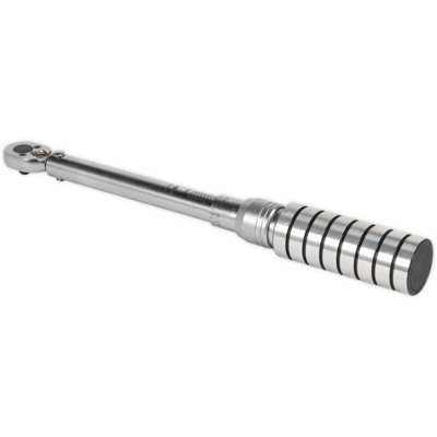 Precision Micrometer Torque Wrench 1/4" Drive4 To 20 Nm Range With Flip Reverse Action from B&Q