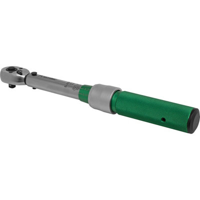 Precision Micrometer Torque Wrench 1/4 Inch Drive 5 To 25 Nm For Accurate Tightening from B&Q
