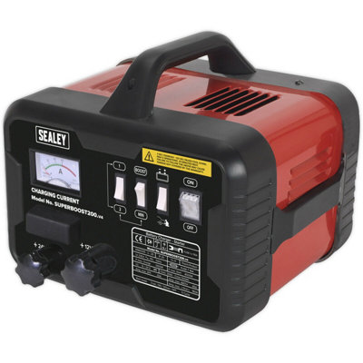 12V / 24V Battery Starter & Charger Unit30Ah To 500Ah Batteries200A from B&Q