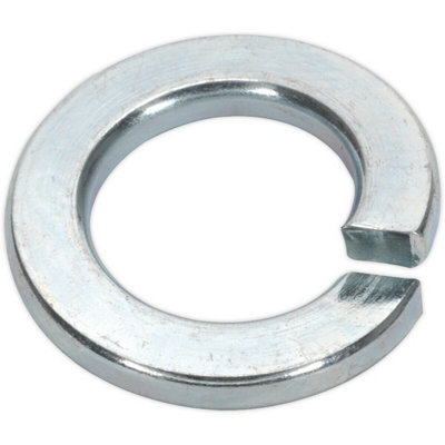 50 Pack Metric Spring WasherM14Din 127BZinc Plated Metal Spacer from B&Q