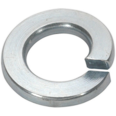 50 Pack Metric Spring WasherM5Din 127BZinc Plated Metal Spacer from B&Q