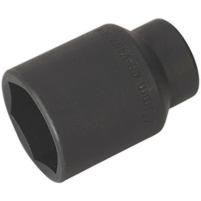  - High-Quality 40mm Forged Deep Impact Socket1/2 Inch Drive Chromoly Steel Tool