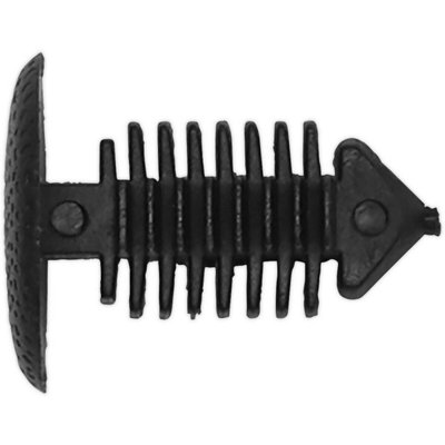B&Q 20 Pack Fir Tree Clip For Carpet & Trim - 14Mm X 18Mm - Suitable For Gm Vehicles Black