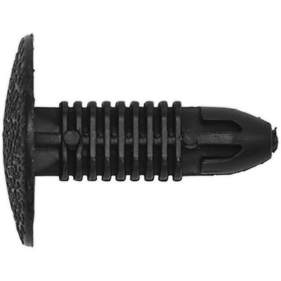 B&Q 20 Pack Fir Tree Clip - 18Mm X 25Mm - Suitable For Honda & Suzuki Vehicles Black