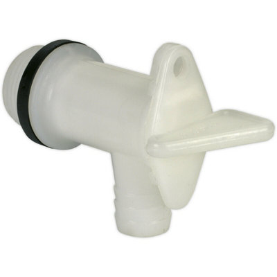 Durable Lockable Drum Tap With Neoprene Washer And 3/4" Bsp Thread For Secure Liquid Dispensing from B&Q