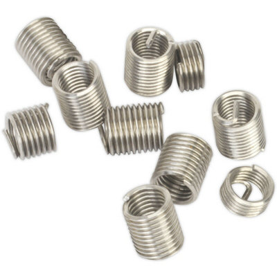  - 10-Pack M9 X 1.25mm Thread Inserts For Ys10455 Thread Repair Kit