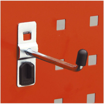 5 Pack Of 6X75mm Tool Storage Hooks For Perfowall Panels from B&Q