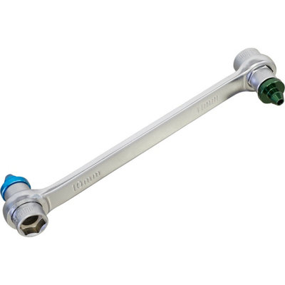 B&Q 10Mm & 11Mm Double Ended Brake Bleeder Spanner For Easy Caliper Maintenance
