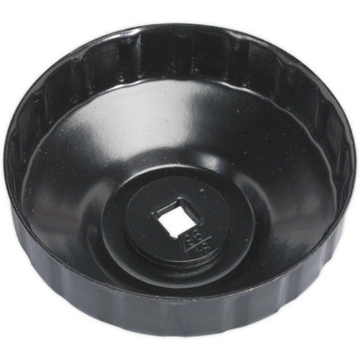 B&Q High-Performance 96Mm Oil Filter Cap Wrench With 18 Flutes And Low Profile Design