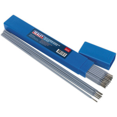 B&Q 1Kg Pack - Dissimilar Steel Welding Electrodes - 2.5 X 300Mm - 70A Current