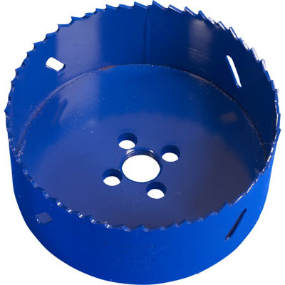 High-Performance 102mm Hss Hole Saw BladeDurable Bi-Metal M3 Steel For Precision Drilling from B&Q