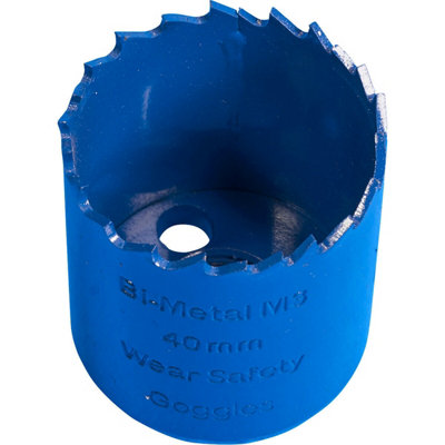 Premium 40mm Hss Hole Saw Blade With Milled Teeth For Precision Cutting from B&Q