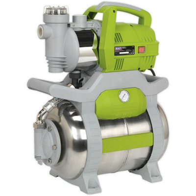 Surface Mounting Booster Pump50L/minAutomatic Cut Out800W Motor230V from B&Q